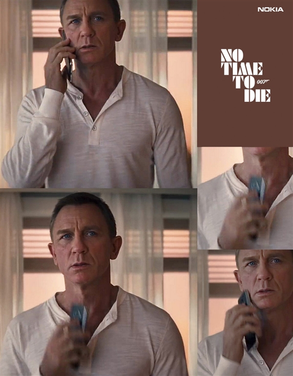 《007：无暇赴死》跳票因片中诺基亚手机过时需补拍